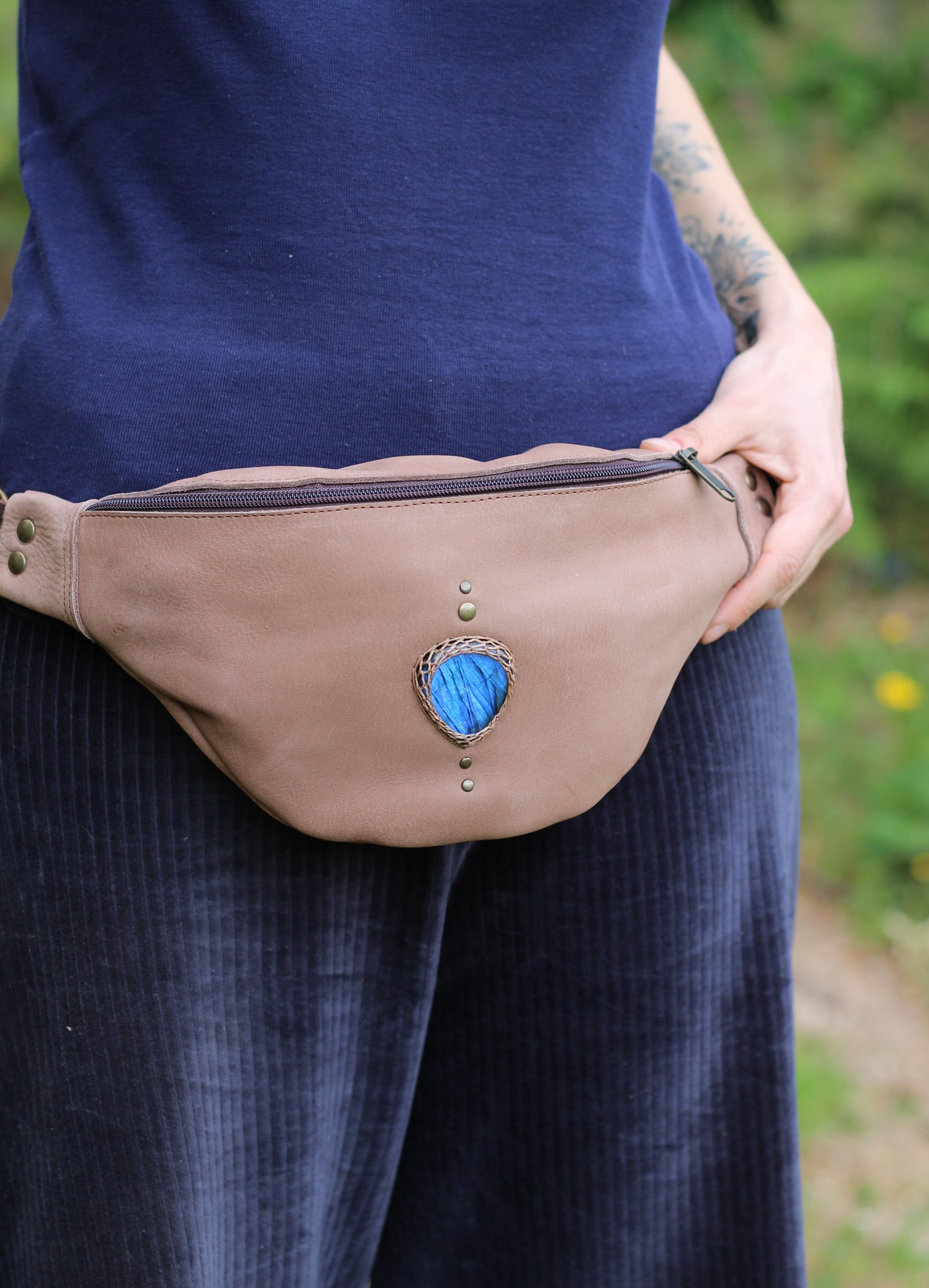 GAYA Bag | Blue Labradorite
