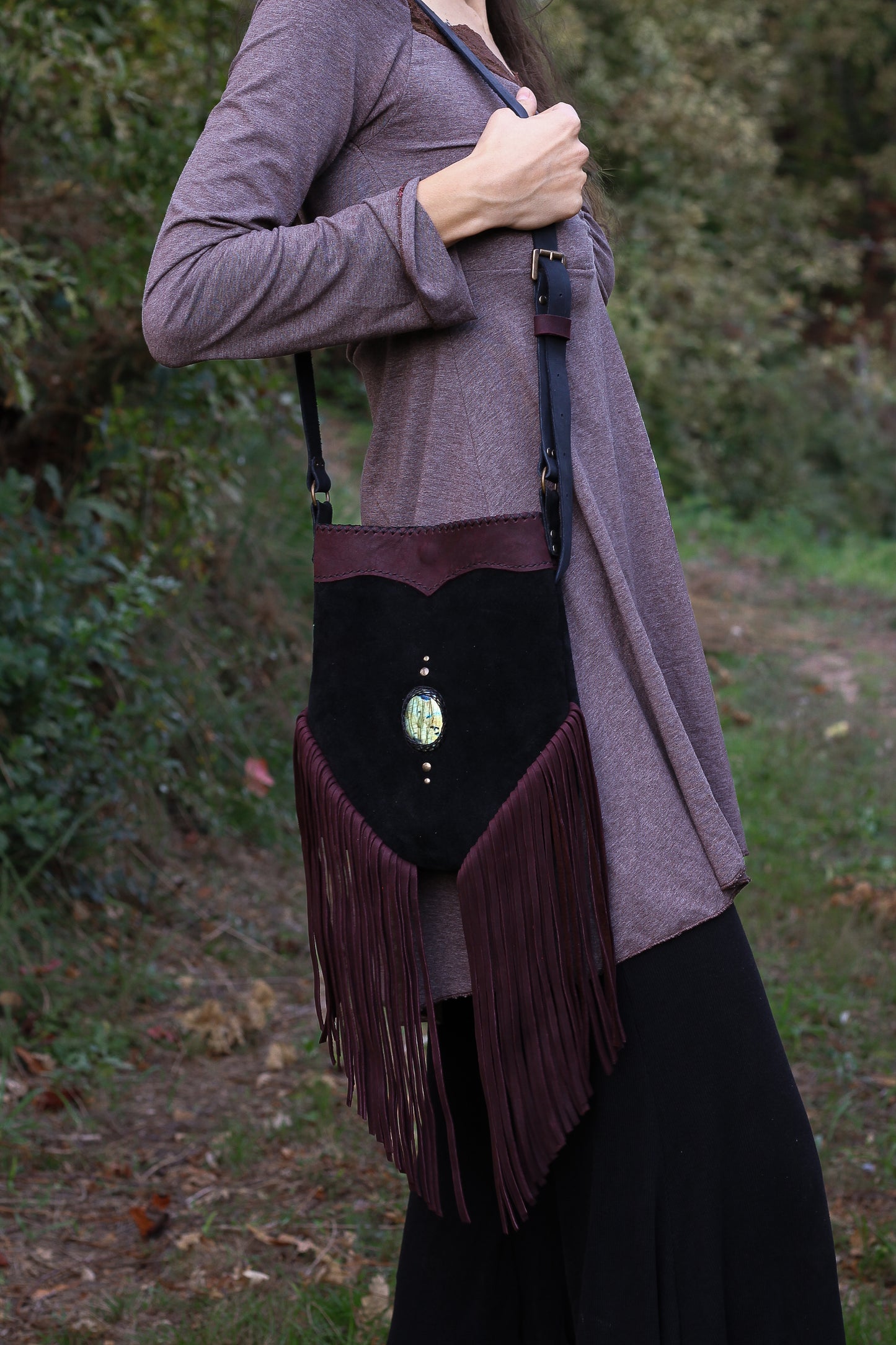Spirit bag | Black & Wine
