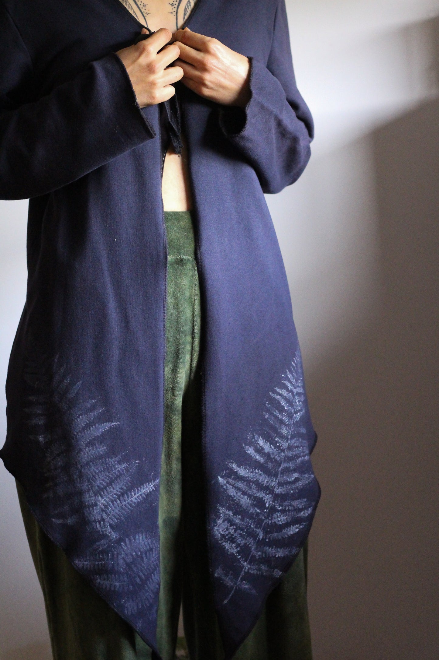 Fern Cardigan | Blue | Size S