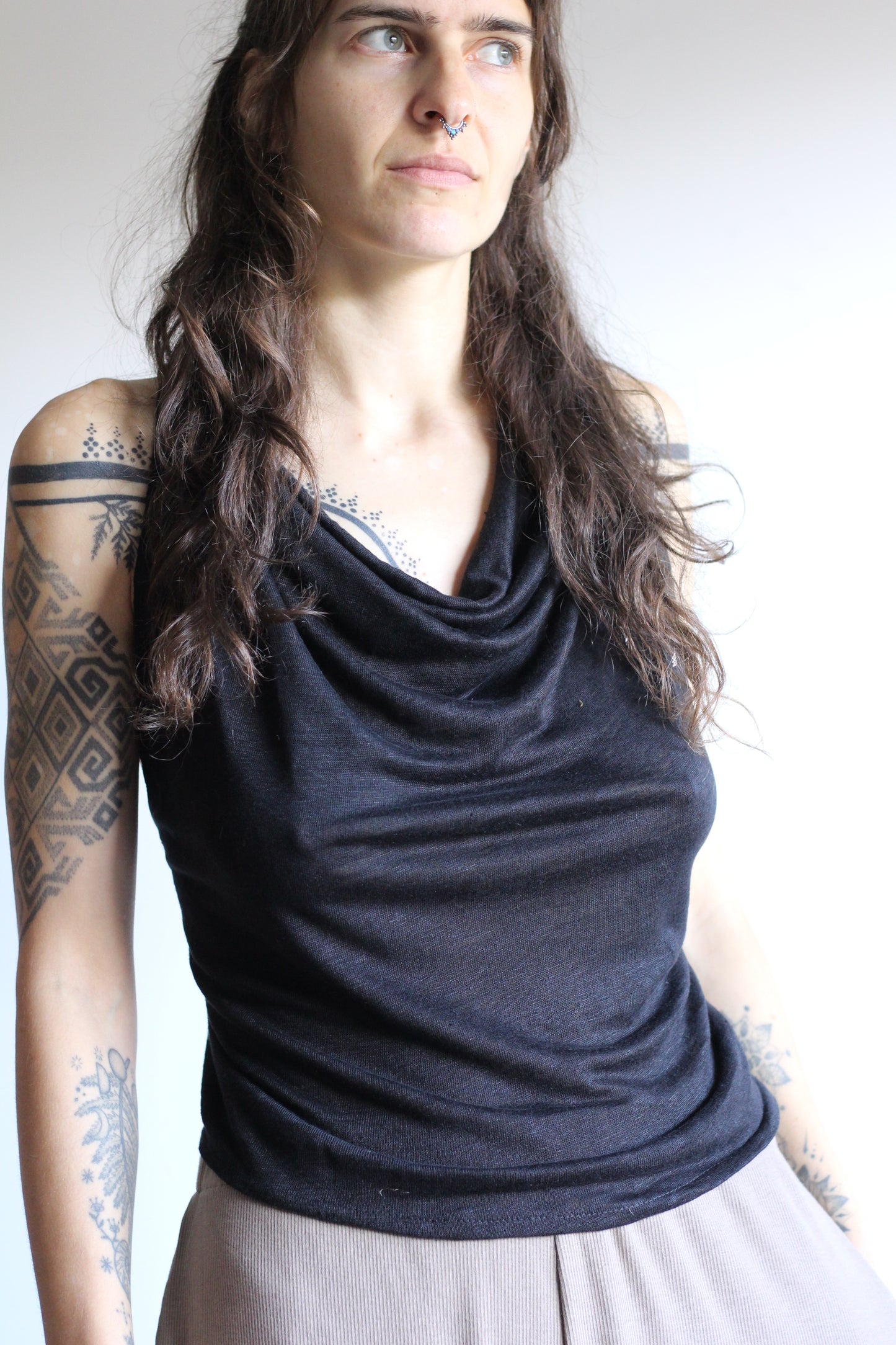 Halter top | Black | XS - S