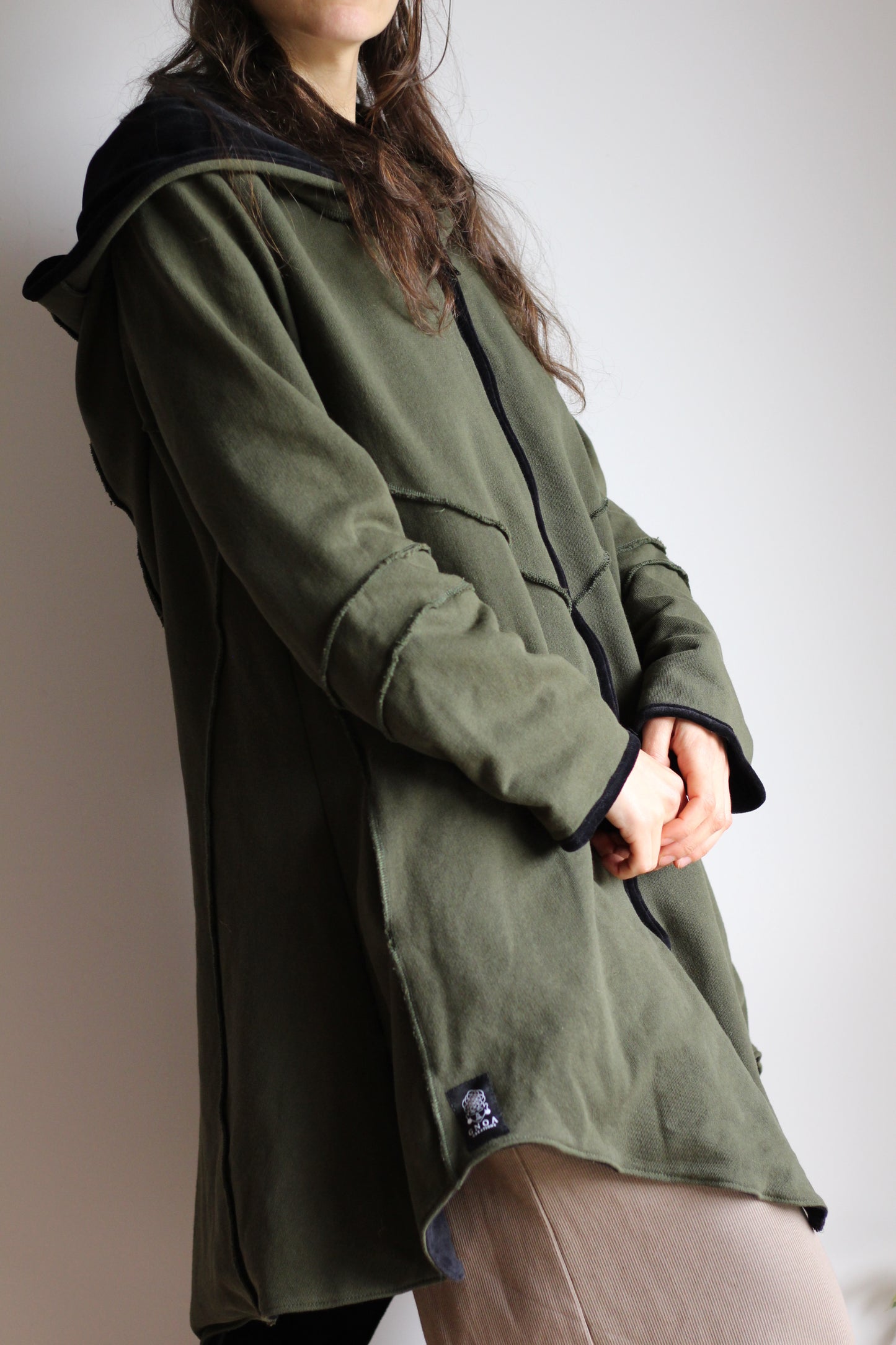 Witch Coat | Green & Black | S - M
