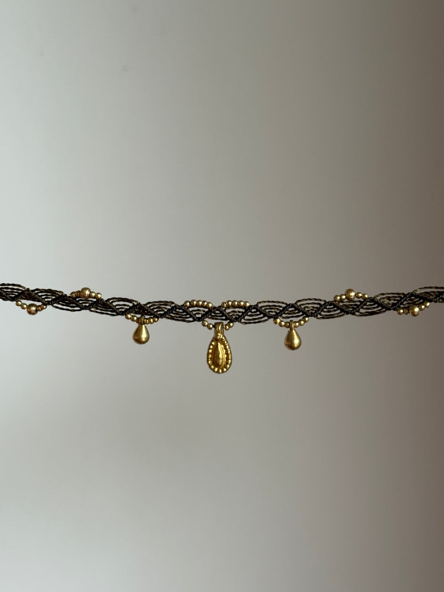Brass Bead Choker | Inner Goddess Collection