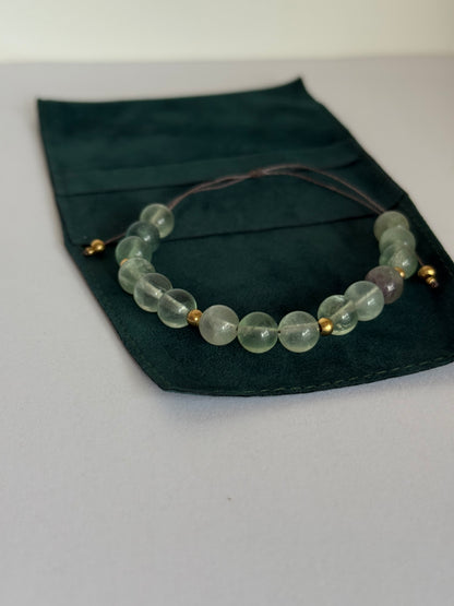 Eye of Athena Bracelet | Mental Clarity | Fluorite