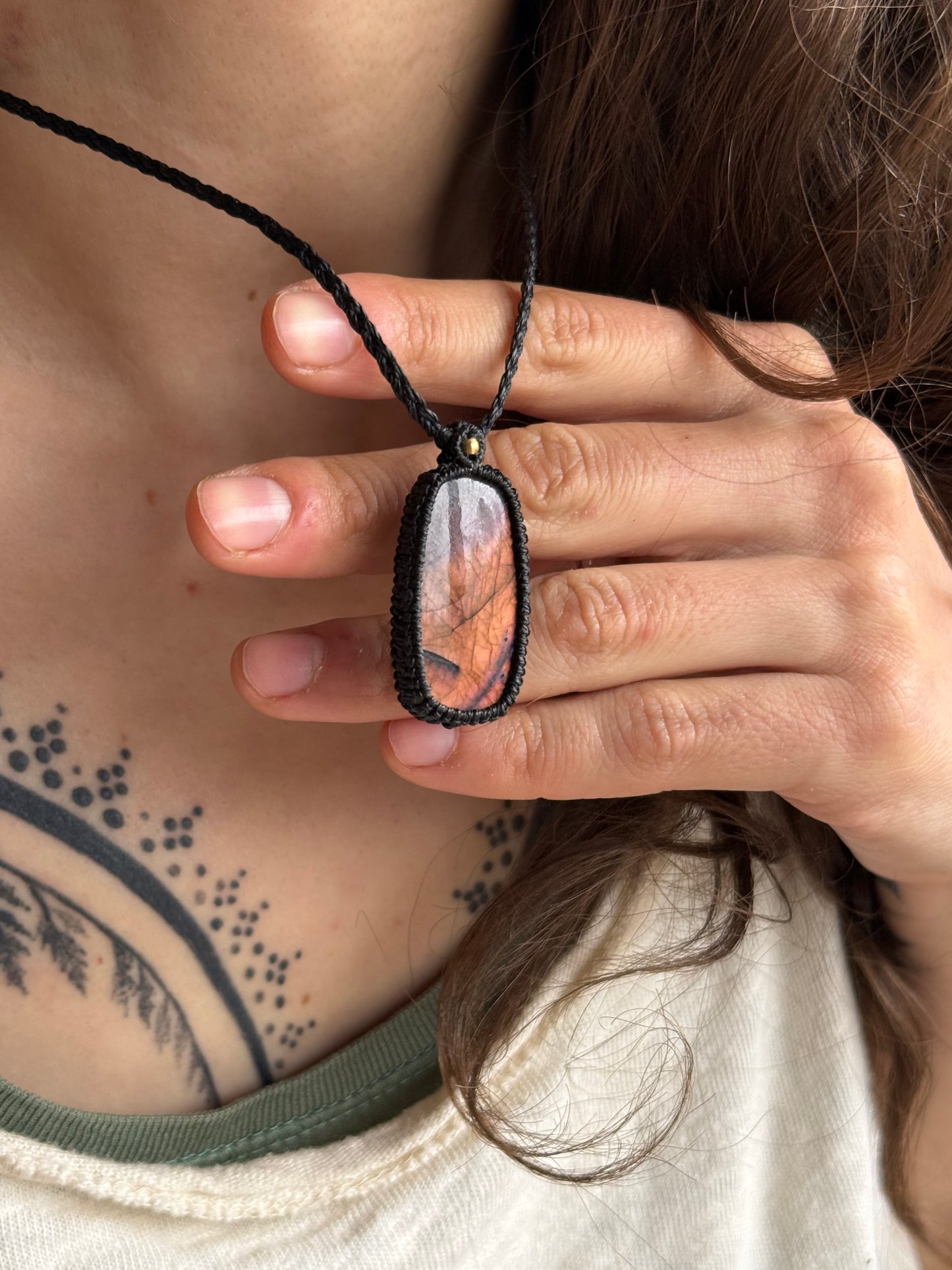 Purple Labradorite Pendant | Soul Collection