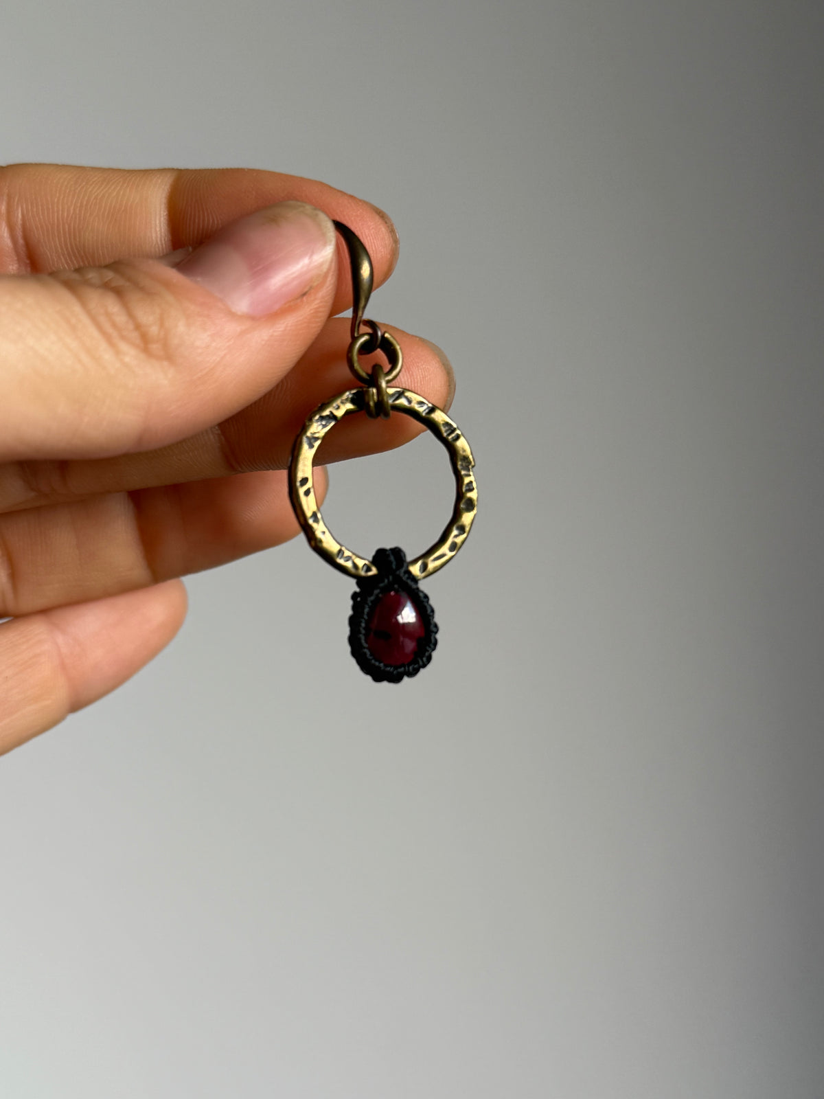 Garnet Earrings | Inner Goddess Collection