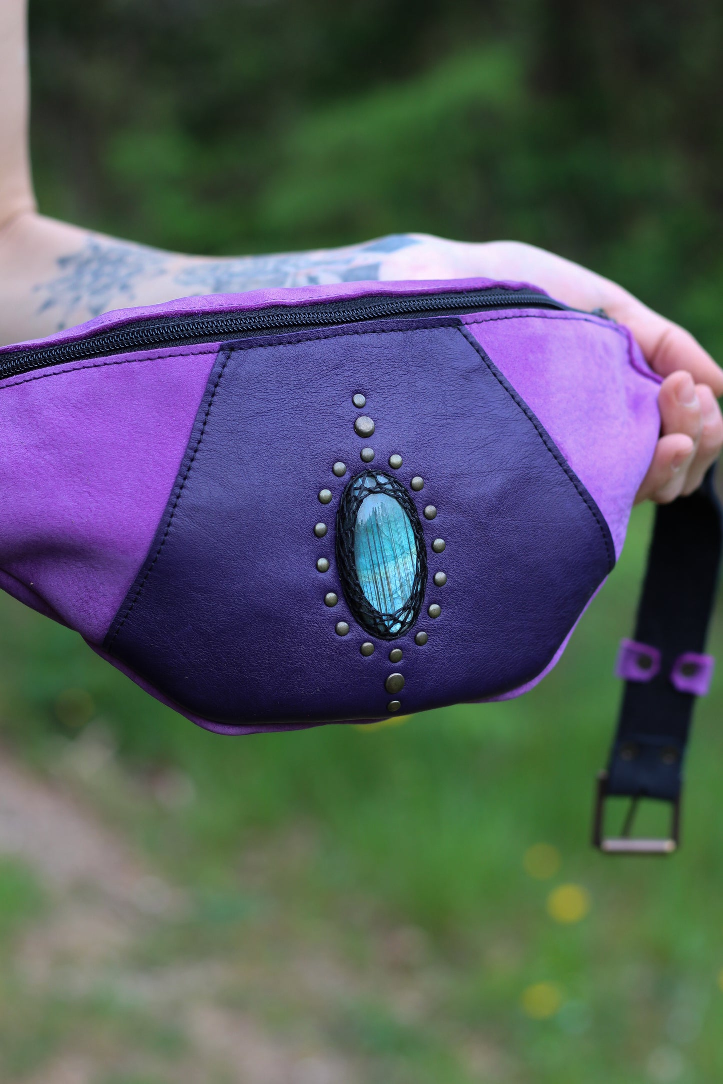 GAYA Bag | Blue Labradorite