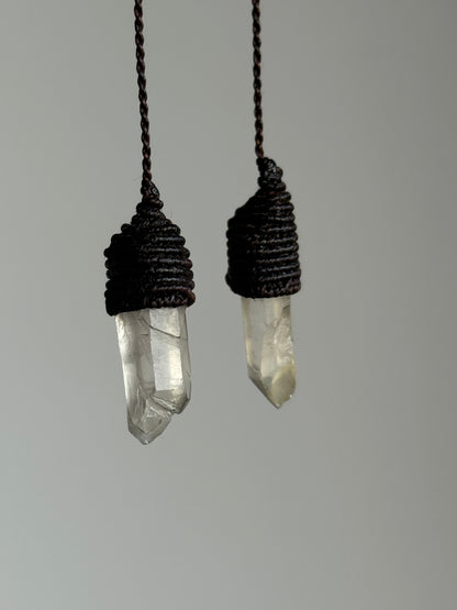 Crystal Quartz Earrings | Inner Goddess Collection