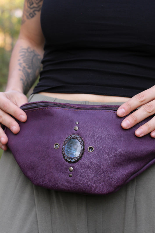 GAYA Bag | Purple Labradorite