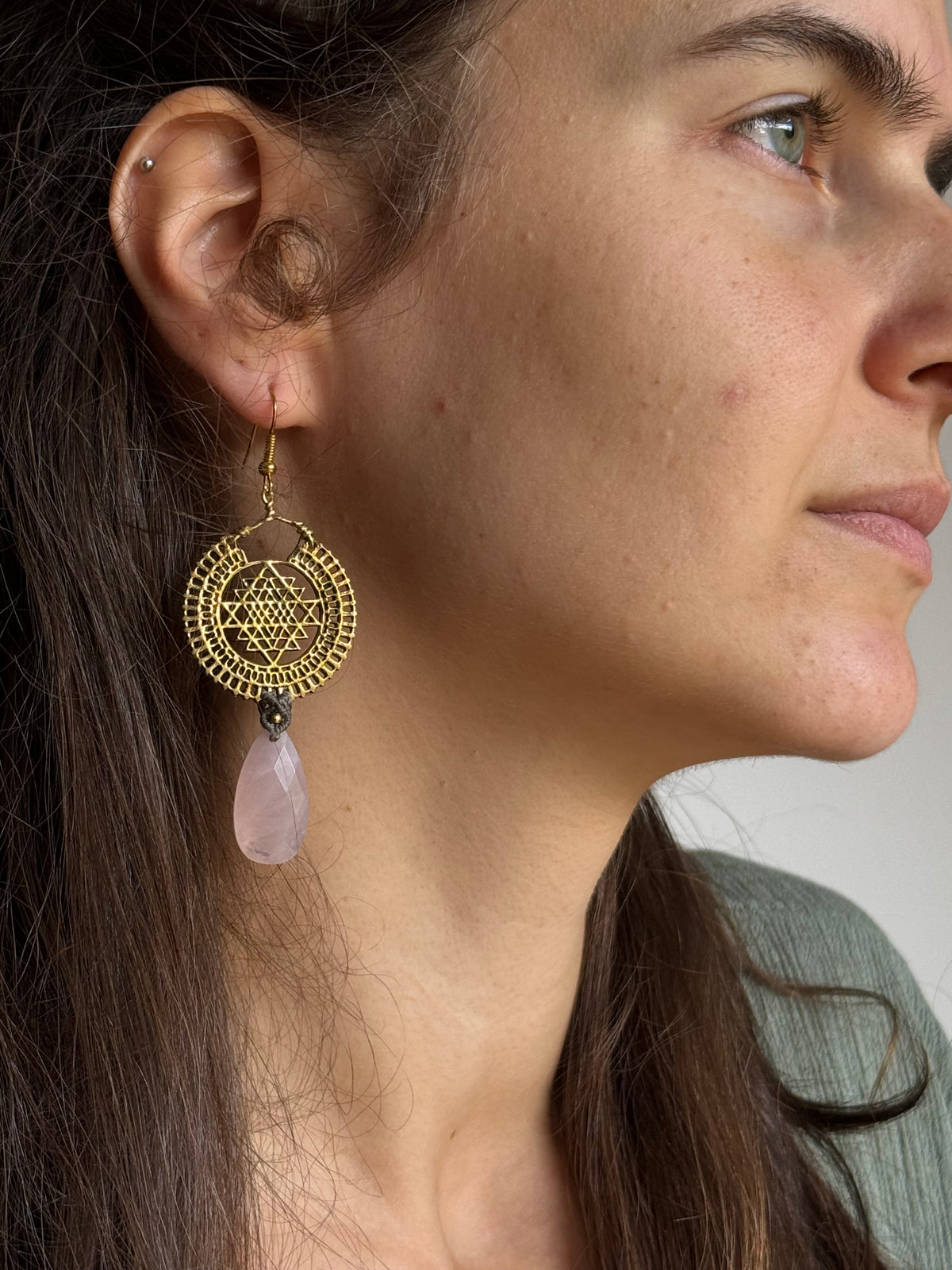Sri Yantra earring | Inner Goddess Collection