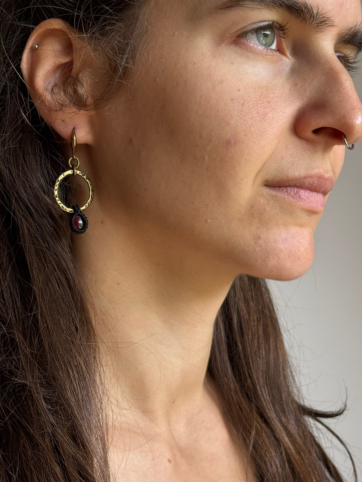 Garnet Earrings | Inner Goddess Collection