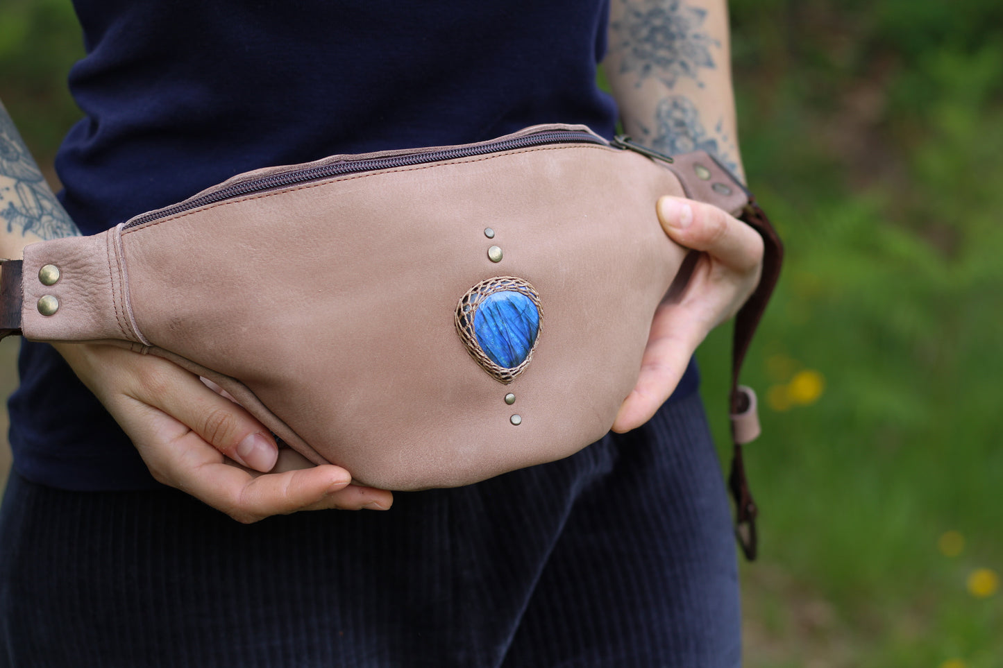 GAYA Bag | Blue Labradorite