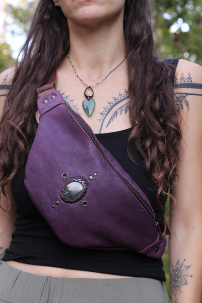 GAYA Bag | Purple Labradorite