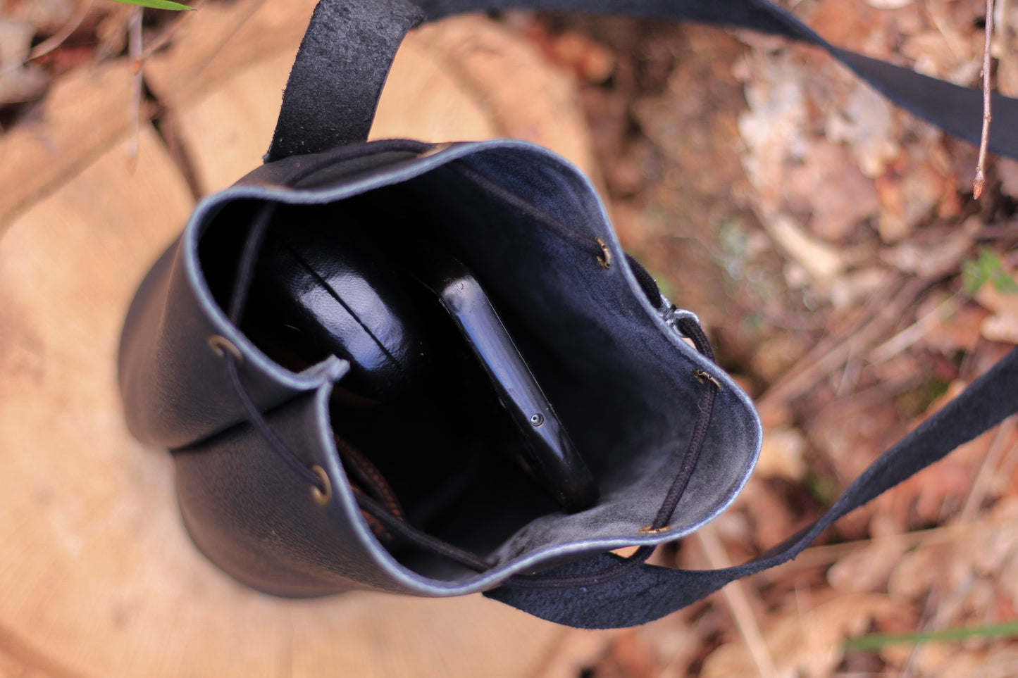 Mushie Bag | Brown & Green