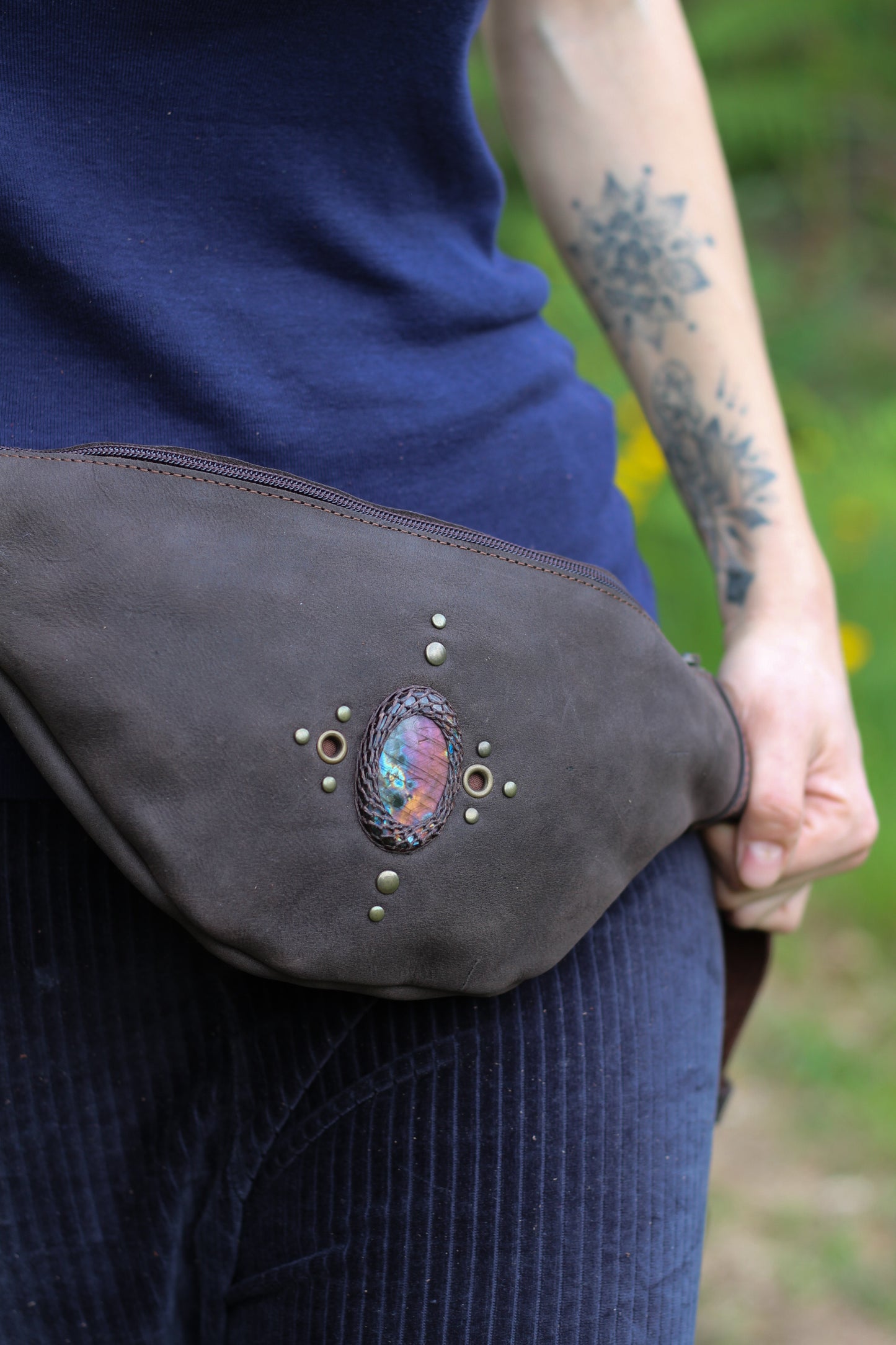 GAYA Bag | Purple Labradorite