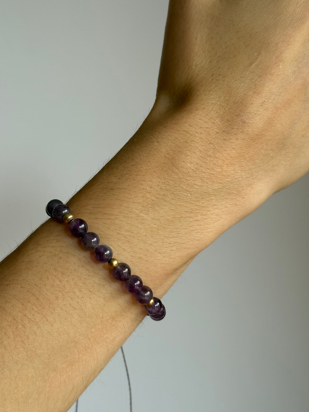 Crown of Persephone Bracelet | Anxiety | Amethyst