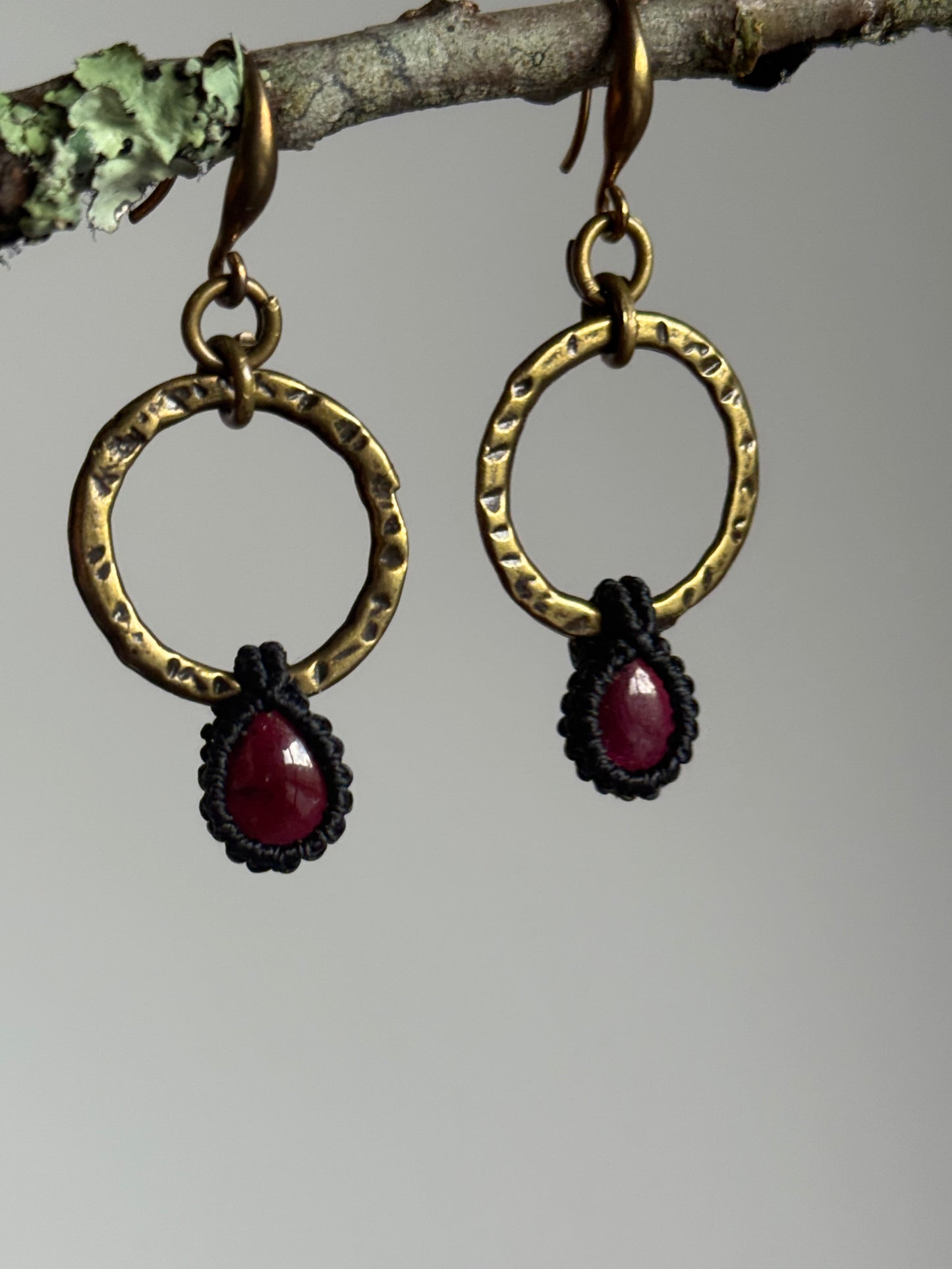 Garnet Earrings | Inner Goddess Collection