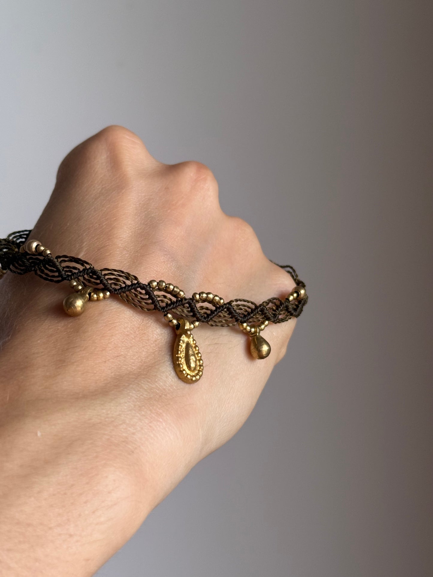 Brass Bead Choker | Inner Goddess Collection
