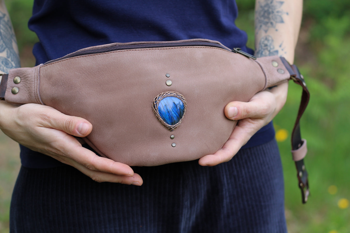 GAYA Bag | Blue Labradorite