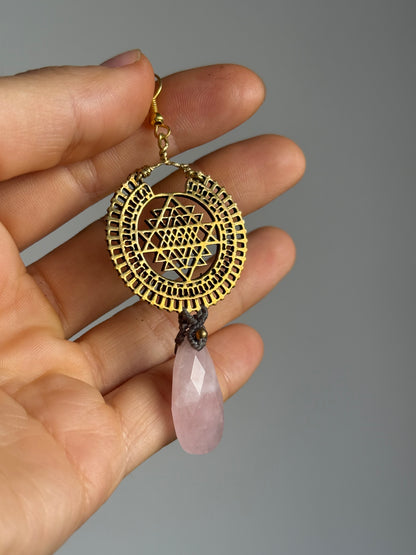 Sri Yantra earring | Inner Goddess Collection