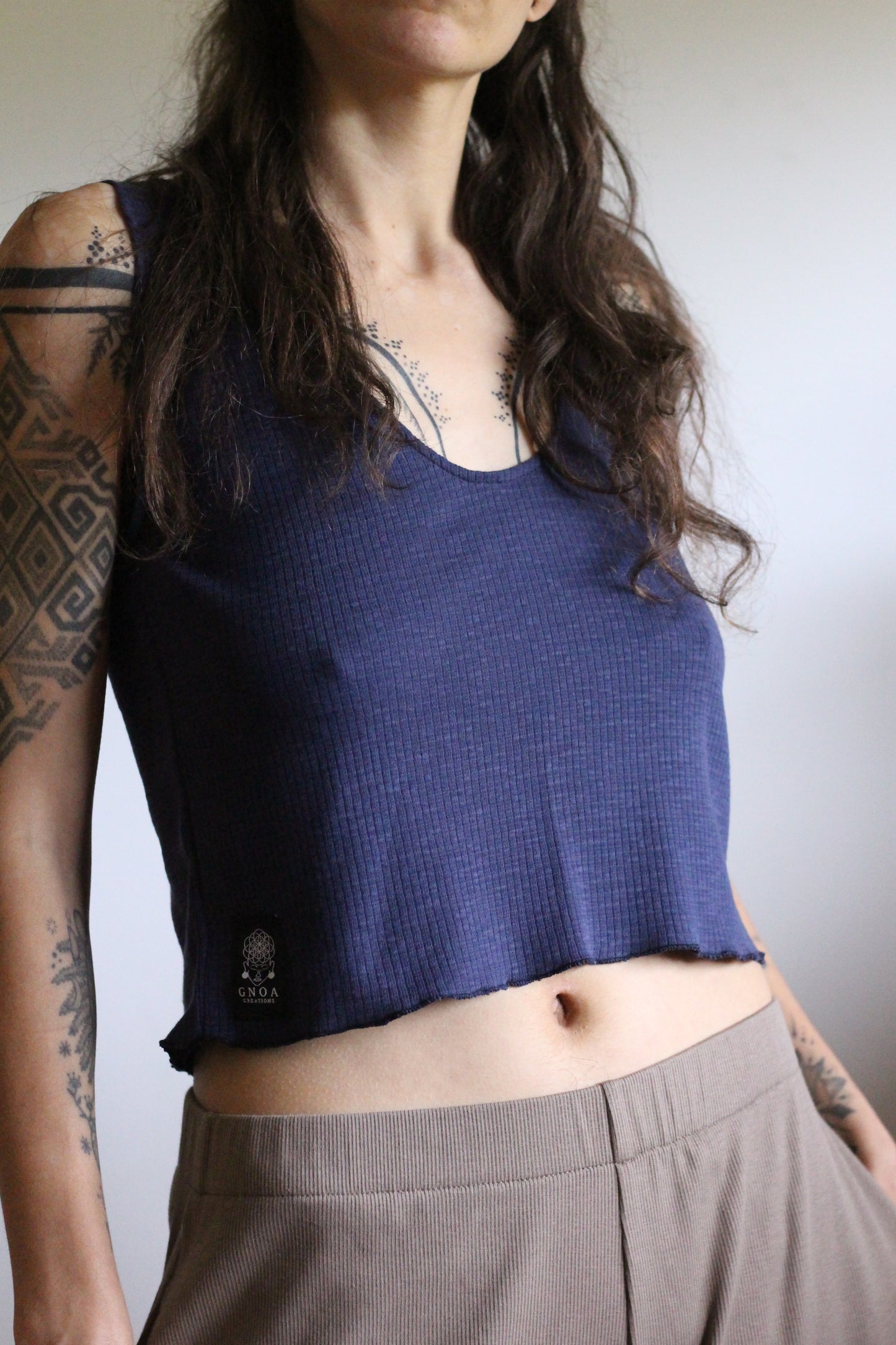 Crop top | Blue