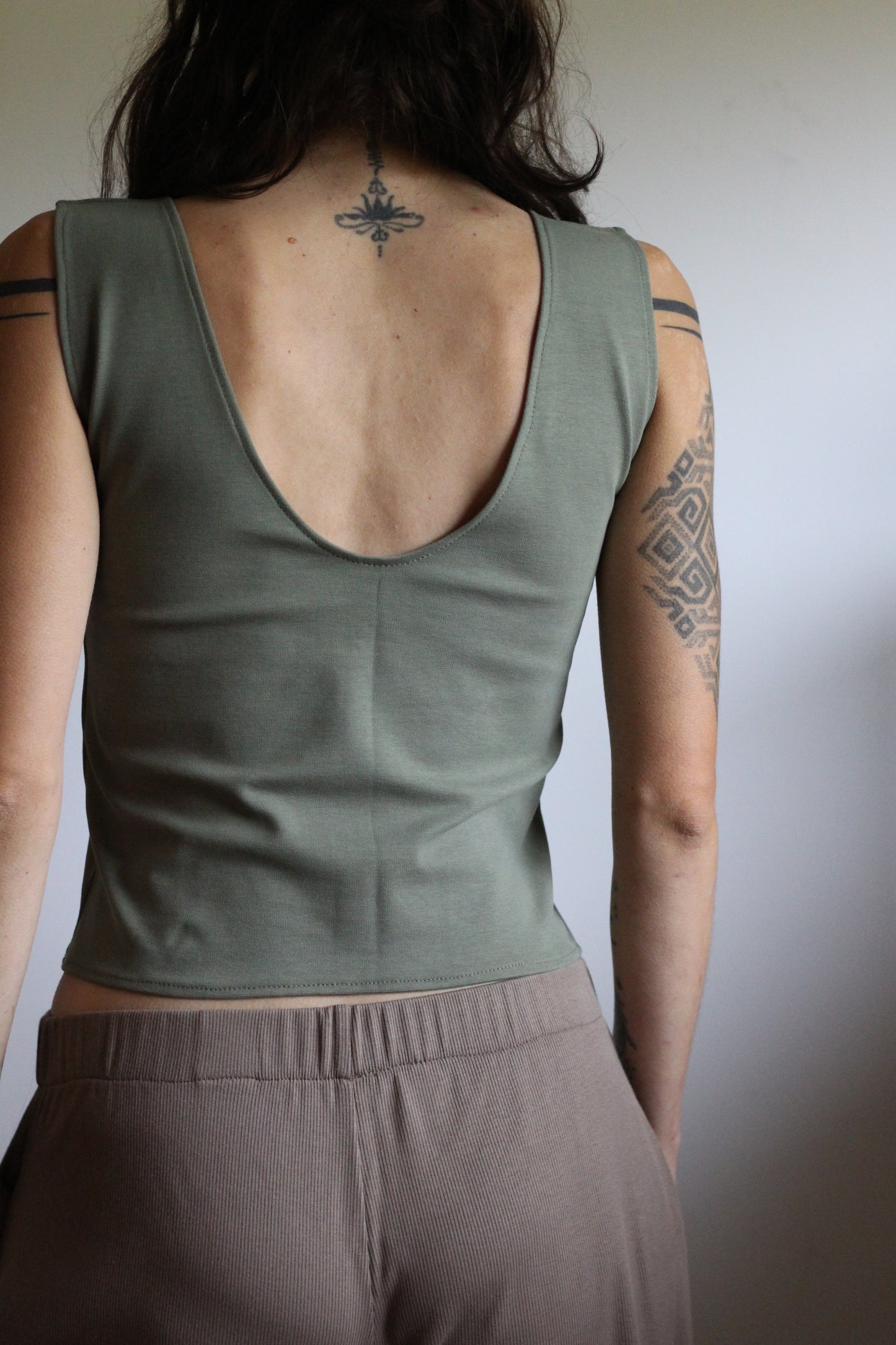 Crop top | Sage