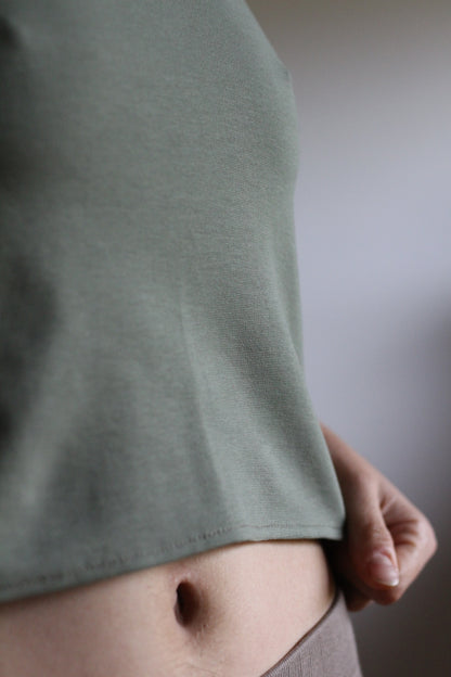Crop top | Sage