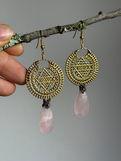 Sri Yantra earring | Inner Goddess Collection