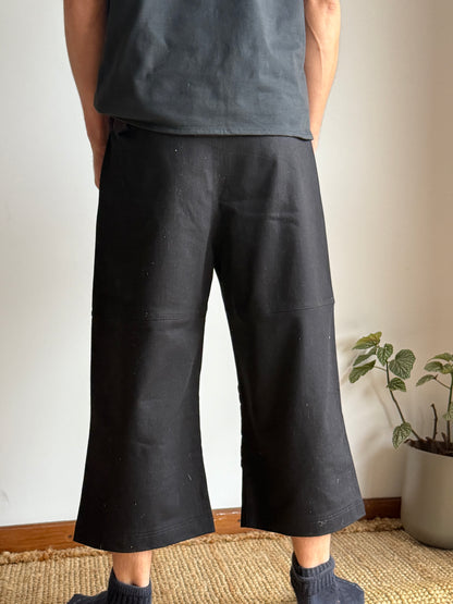 Men Short Pants | Black & Purple | M