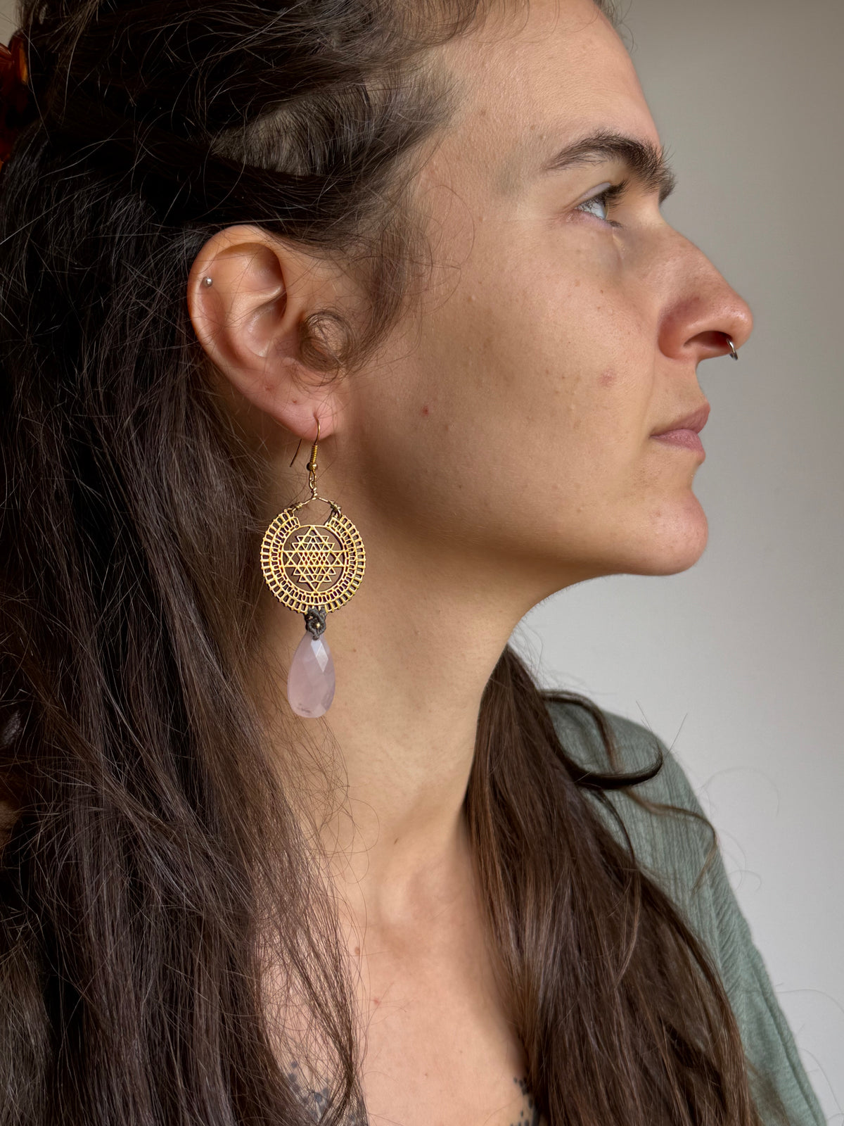 Sri Yantra earring | Inner Goddess Collection
