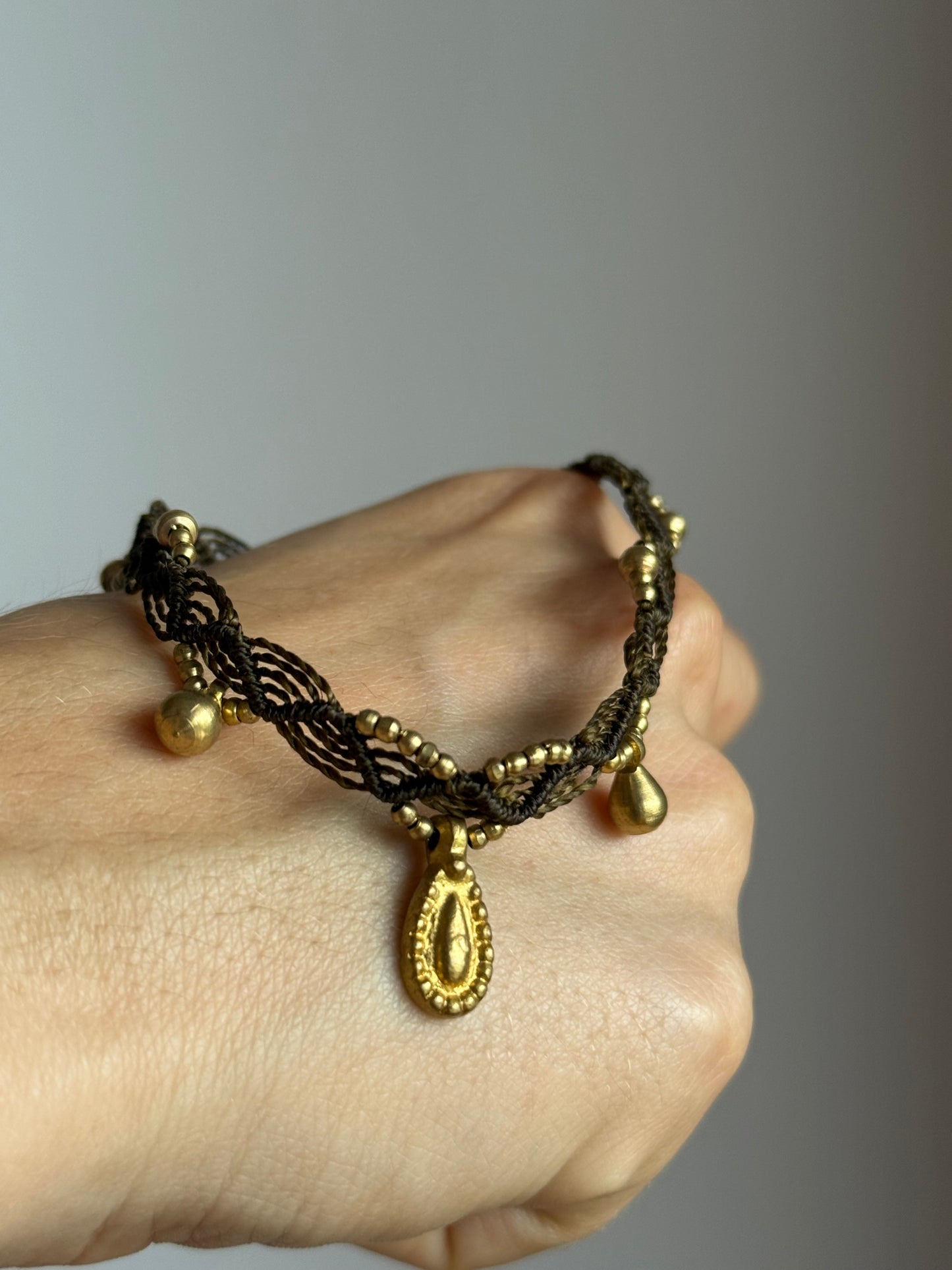 Brass Bead Choker | Inner Goddess Collection