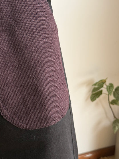 Men Short Pants | Black & Purple | M