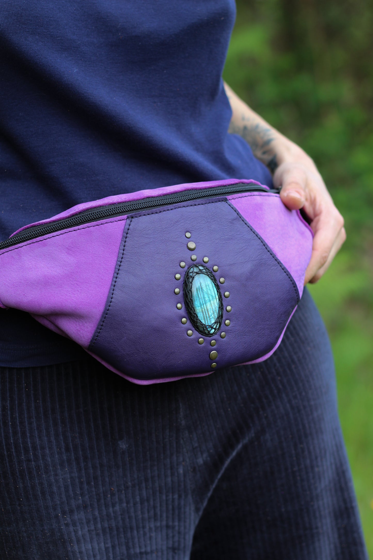 GAYA Bag | Blue Labradorite