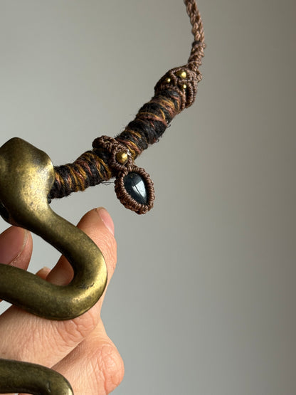 Snake Statement Necklace | Falcon Eye