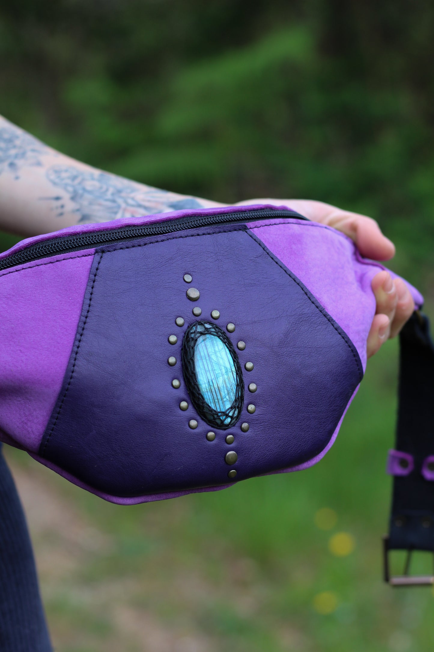 GAYA Bag | Blue Labradorite