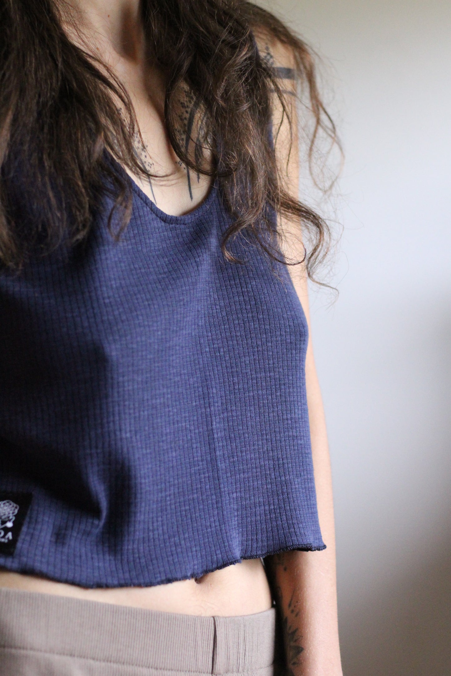 Crop top | Blue