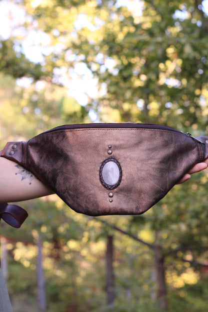 GAYA Bag | Silver Obsidian