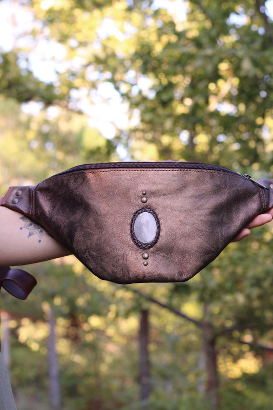 GAYA Bag | Silver Obsidian
