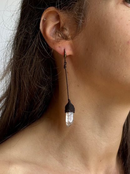 Crystal Quartz Earrings | Inner Goddess Collection