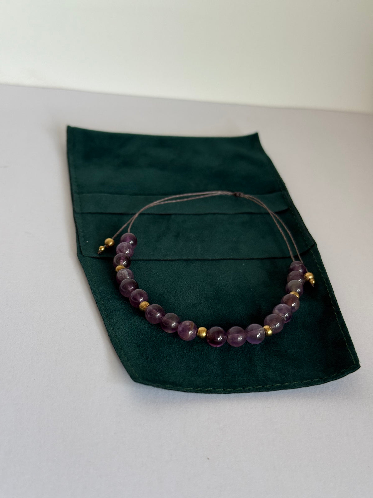 Crown of Persephone Bracelet | Anxiety | Amethyst