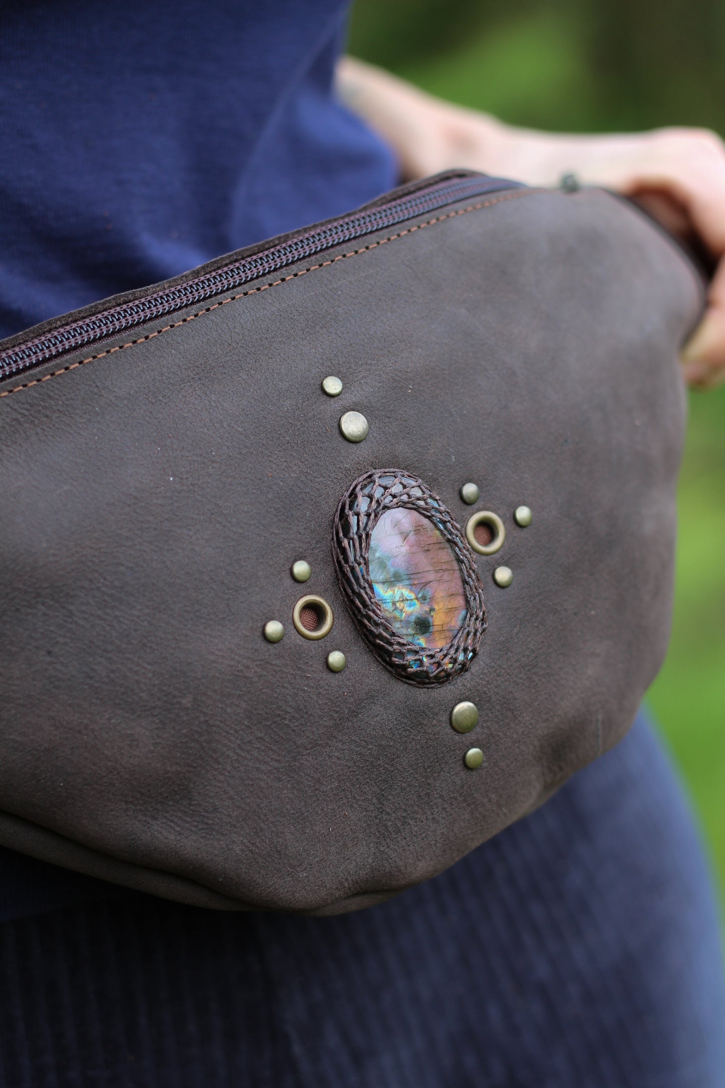 GAYA Bag | Purple Labradorite