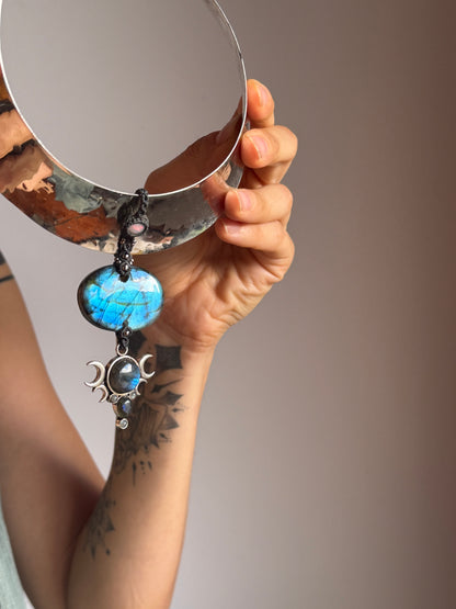 Opal & Labradorite Statement Necklace | Inner Goddess Collection