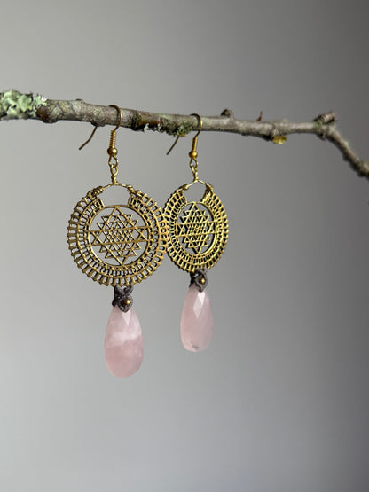 Sri Yantra earring | Inner Goddess Collection