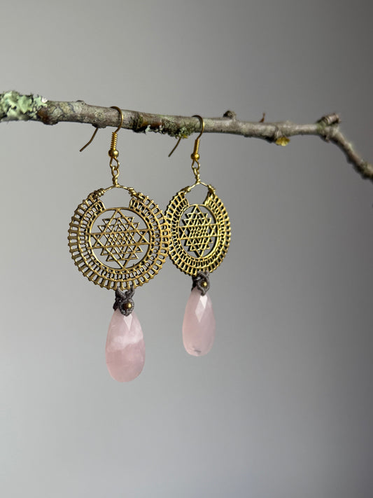 Sri Yantra earring | Inner Goddess Collection