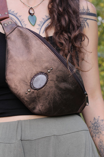 GAYA Bag | Silver Obsidian