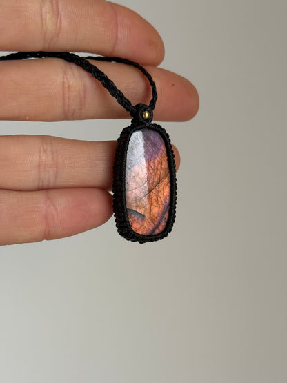 Purple Labradorite Pendant | Soul Collection