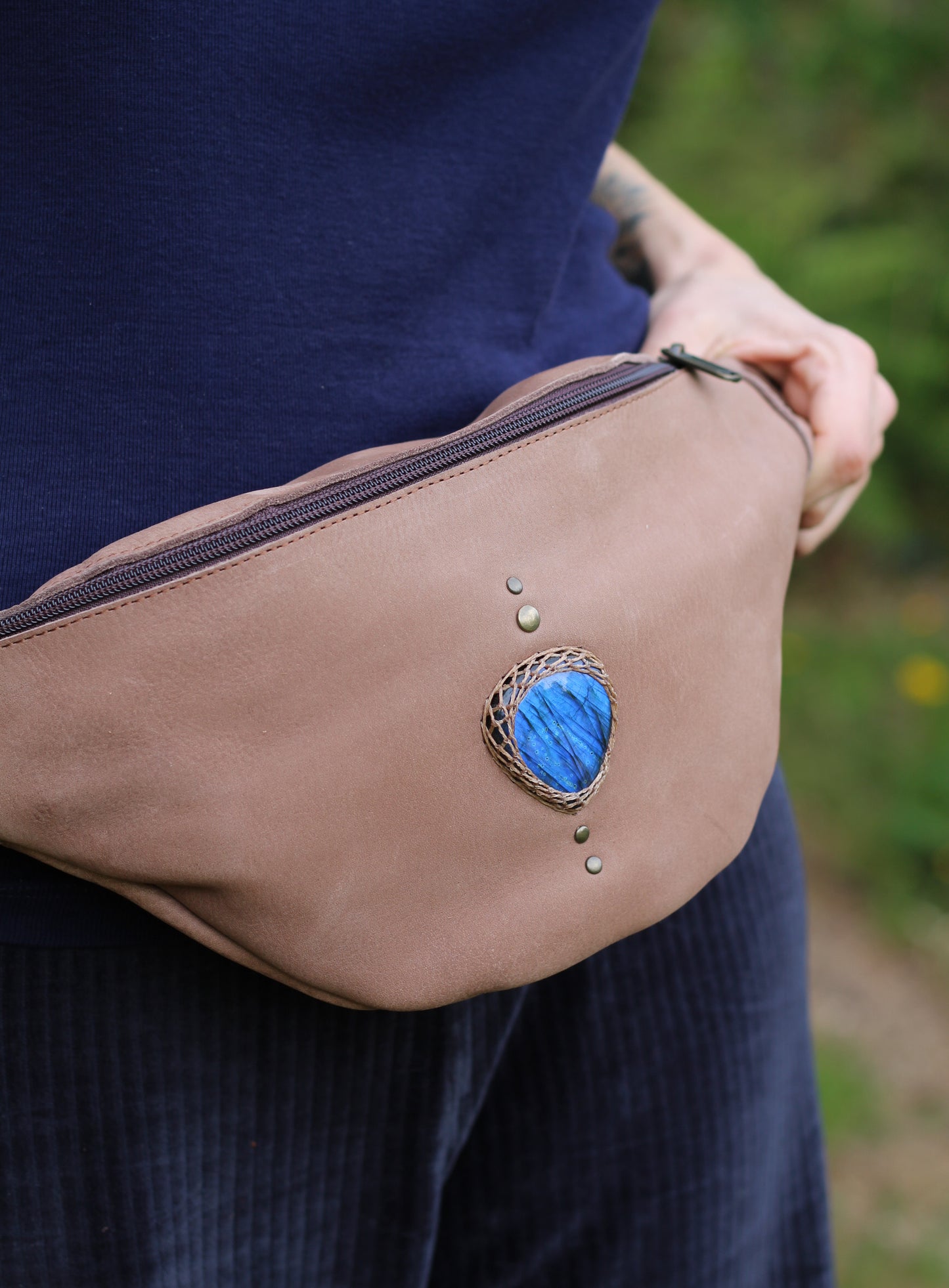 GAYA Bag | Blue Labradorite