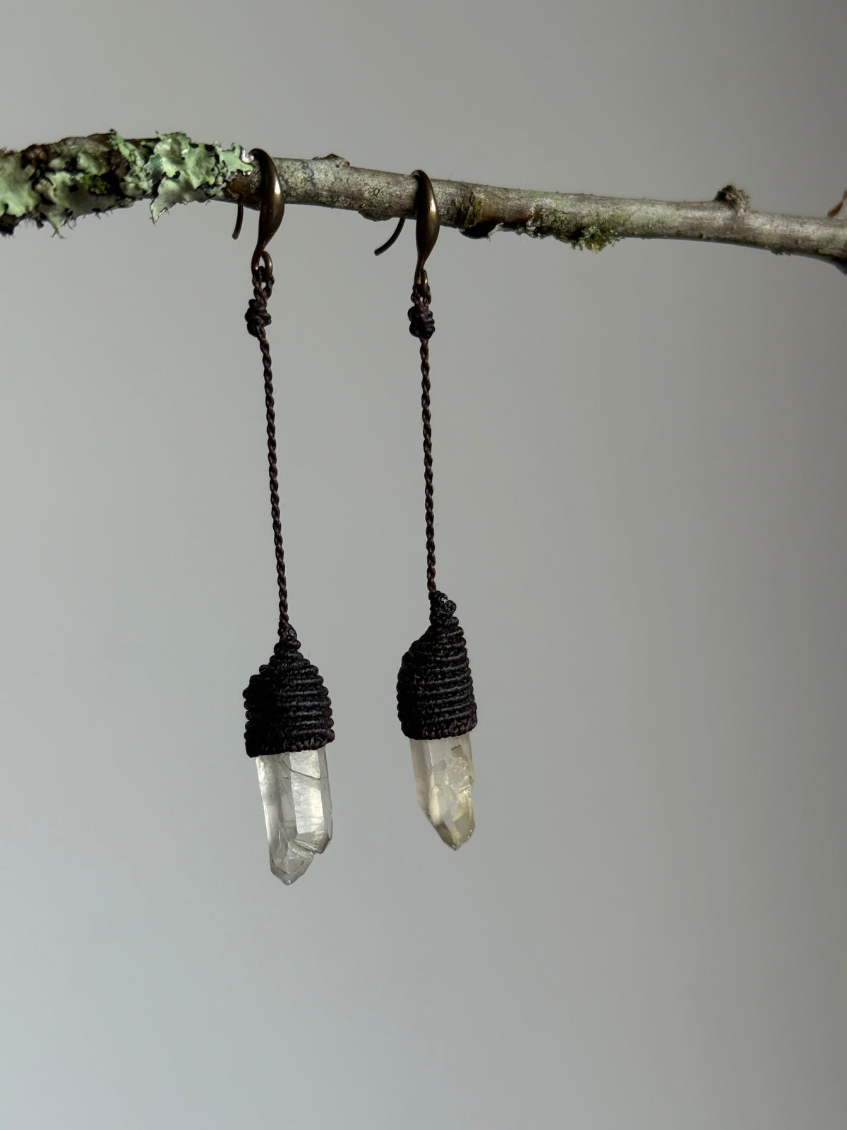 Crystal Quartz Earrings | Inner Goddess Collection