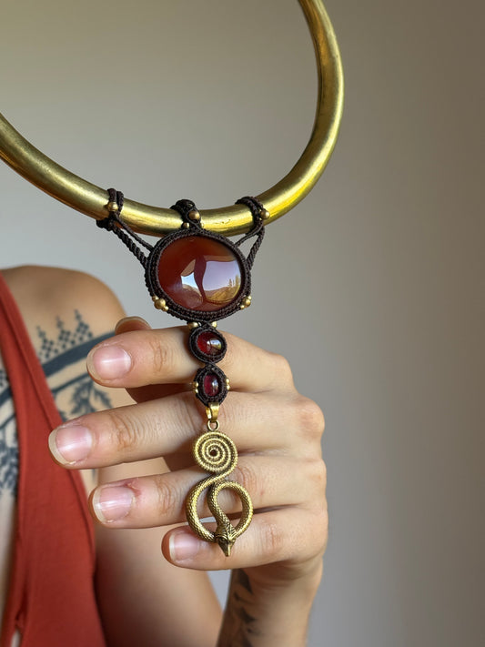Carnelian, Hessonite & Garnet | Inner Goddess Collection