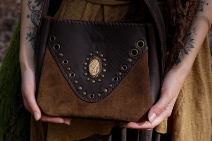 Brown Maeve bag with Jasper