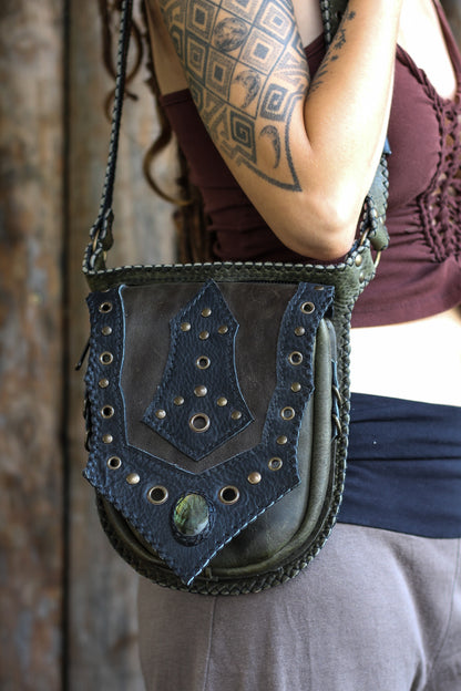 Labradorite waist bag